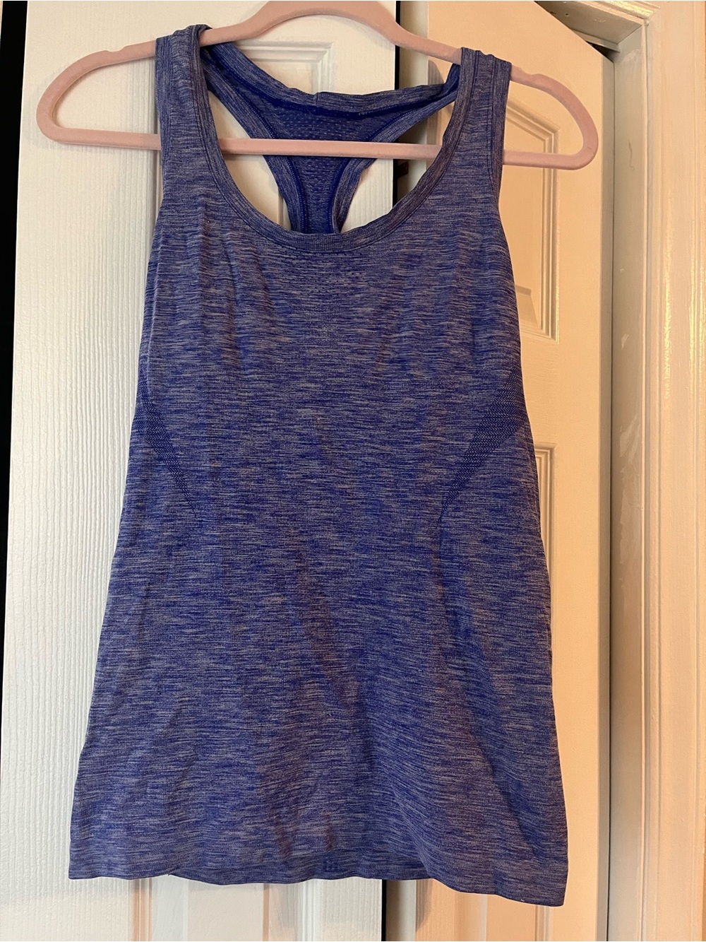 Victoria's Secret VSX Sport Heathered Blue Racerback Tank